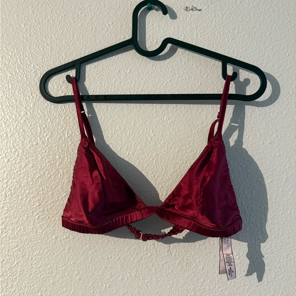 Victoria's Secret Burgundy Fabric